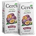 Ceres 100% All Natural Pure Fruit Juice Blend, Passion Fruit - Gluten Free, Rich in Vitamin C, No Added Sugar or Preservatives, Cholesterol Free