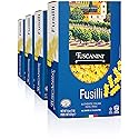 Tuscanini Authentic Italian Fusilli Pasta 16oz (4 Pack) Made with Premium Durum Wheat, Done in 13 Minutes