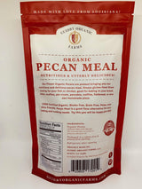 Guidry Organic Farms Pecan Meal, USDA Certified Organic, 16 oz. delicious baking alternative,Gluten Free, Paleo & Keto Friendly, Protein Additive