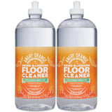 ANGRY ORANGE Hardwood Floor Cleaner - No-Rinse, Pet-Safe, Residue Free Multi-surface Cleaning Solution for Pet Urine, Grime & Everyday Dirt - Made in