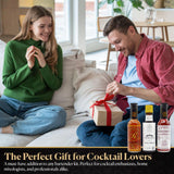 Bitters Triple Play Cocktail Bitters for Old Fashioned Cocktails Gift Set-Angostura Aromatic 4oz, Peychauds Aromatic 5oz, Regans Orange No 6 5oz
