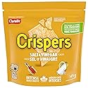 Christie Crispers, Salt & Vinegar Crackers, 145g/5.1 Ounce, (12 Pack), Imported from Canada}