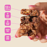 The Bomb Co. Bomb Bars Variety Pack, Healthy Snacks, Plant Based Bars With Superfood & Super Seeds, On the Go Snack & Breakfast Bar, Energy Support