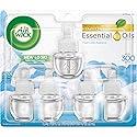 Air Wick Scented Oil 5 Refills, Snuggle Fresh Linen, (5X0.67oz), Air Freshener
