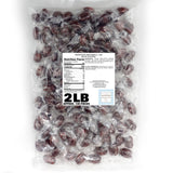 Root Beer Barrels Hard Candy - 2lb Bulk Bag (Approximately 130 pcs) - Old Fashioned Hard Candy - Individually Wrapped Bulk Candy - The Hampton Popcorn