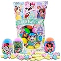 Candy Filled Plastic Easter Eggs, Disney Themed Egg Hunt with Hard Candies Inside, 2.47 Ounces