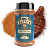 Big Poppa’s Competition Stash Seasoning - Prize-Winning Dry BBQ Rub with Savory, Citrus & Mild Chili Kick - Gluten-Free Chili Spice Blend and BBQ