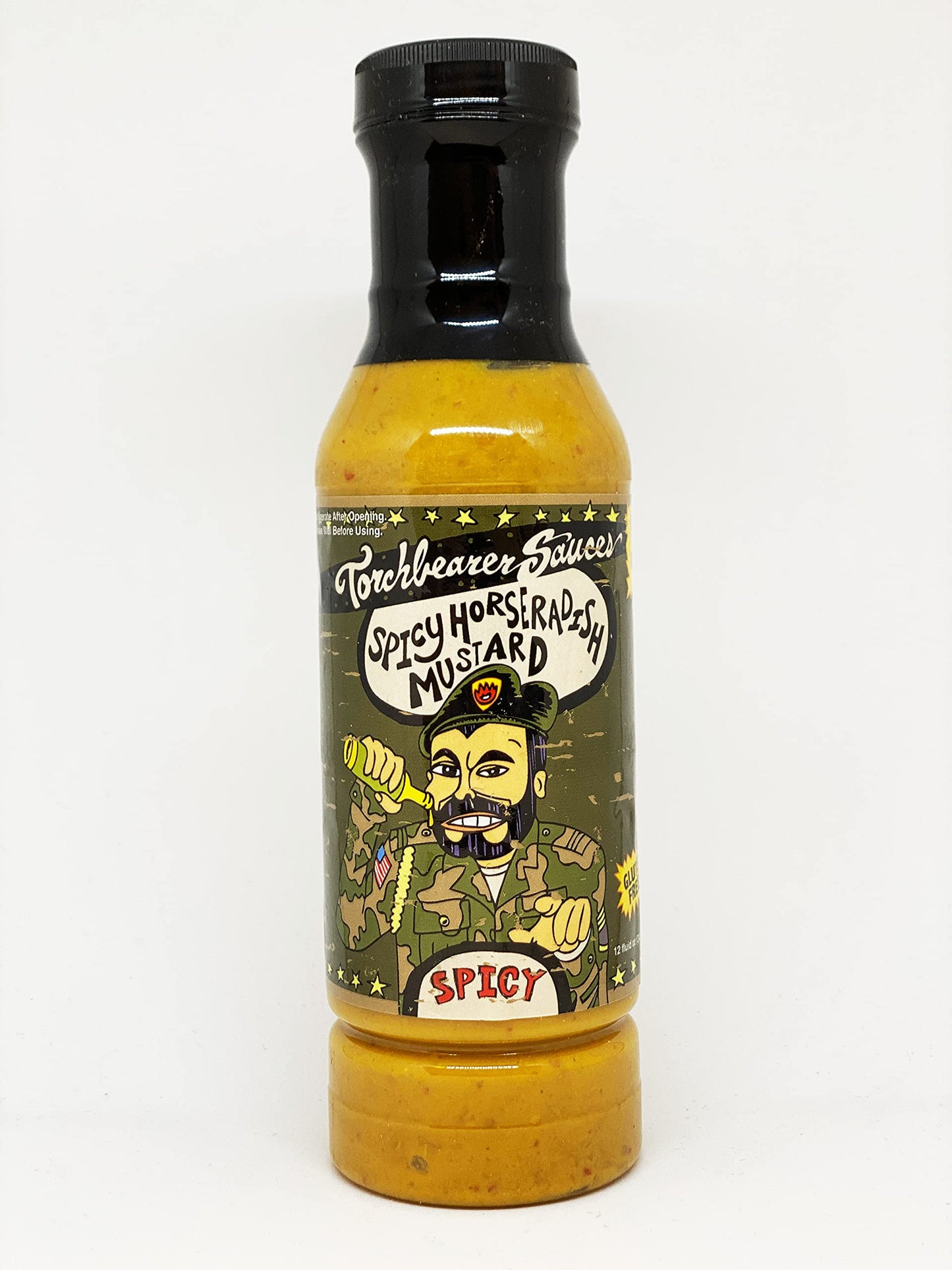 Torchbearer Sauces - Spicy Horseradish Mustard 12 oz