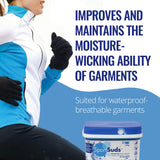 Sport Laundry Detergent, Odor Eliminator Technology, Laundry Soap for Workout Clothes and Everyday Use - Sport Suds 1.8Kg