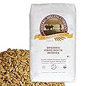100% Organic Hard White Wheat Berries - 25 lbs