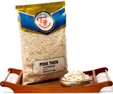 TAJ Indian Poha Powa Flattened Rice (Thick, 4-Pounds)