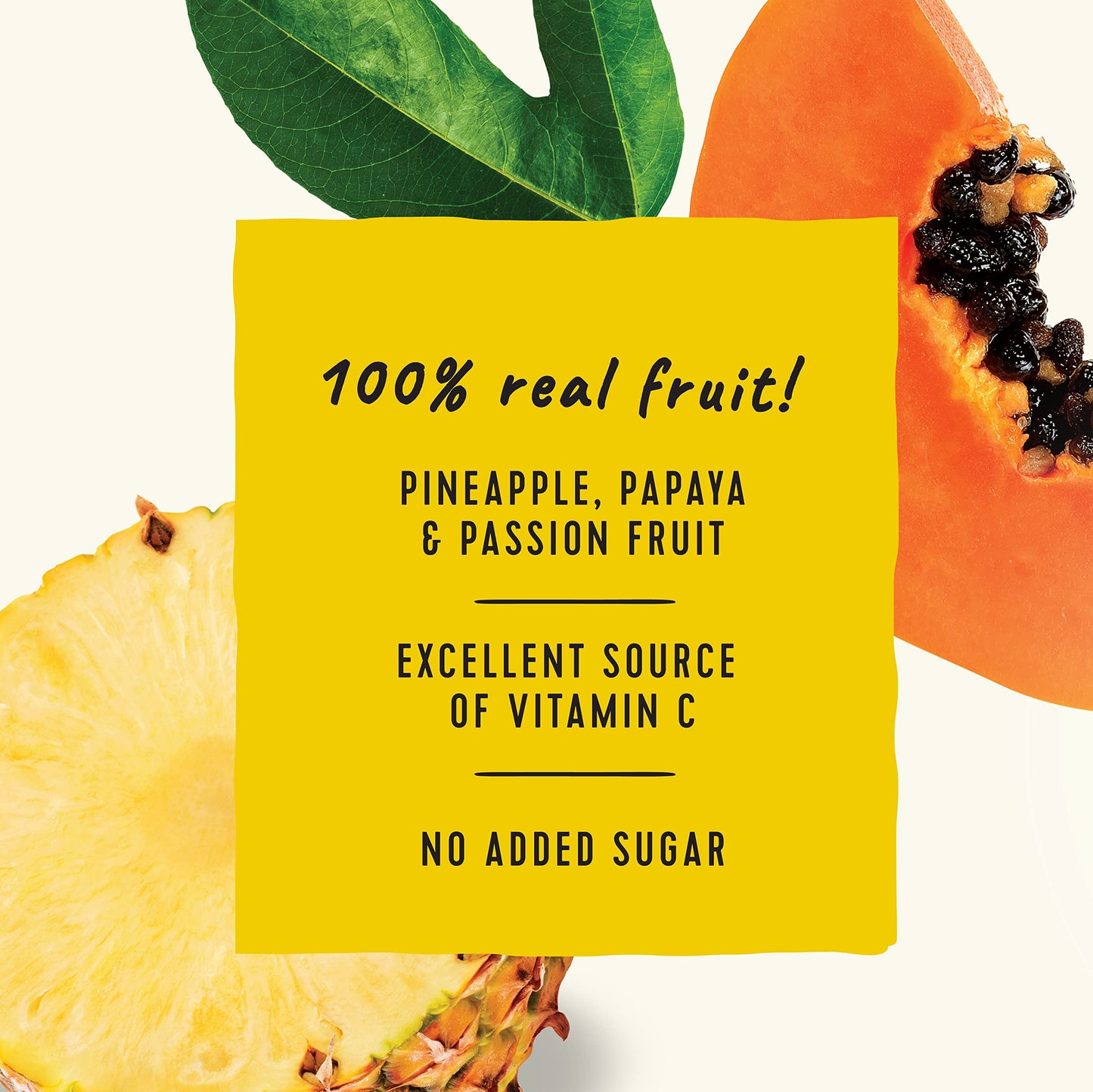 Golden Farms Tropical Pouches, Low Ingredient Healthy Snacks (Pack of 12), 100% Pure Fruit, No Added Sugar, Vegan, Gluten-Free, Kosher, Non-GMO