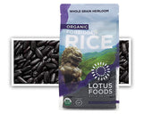 Lotus Foods Organic Forbidden Rice, 15-Ounce Bags (Pack of 12)