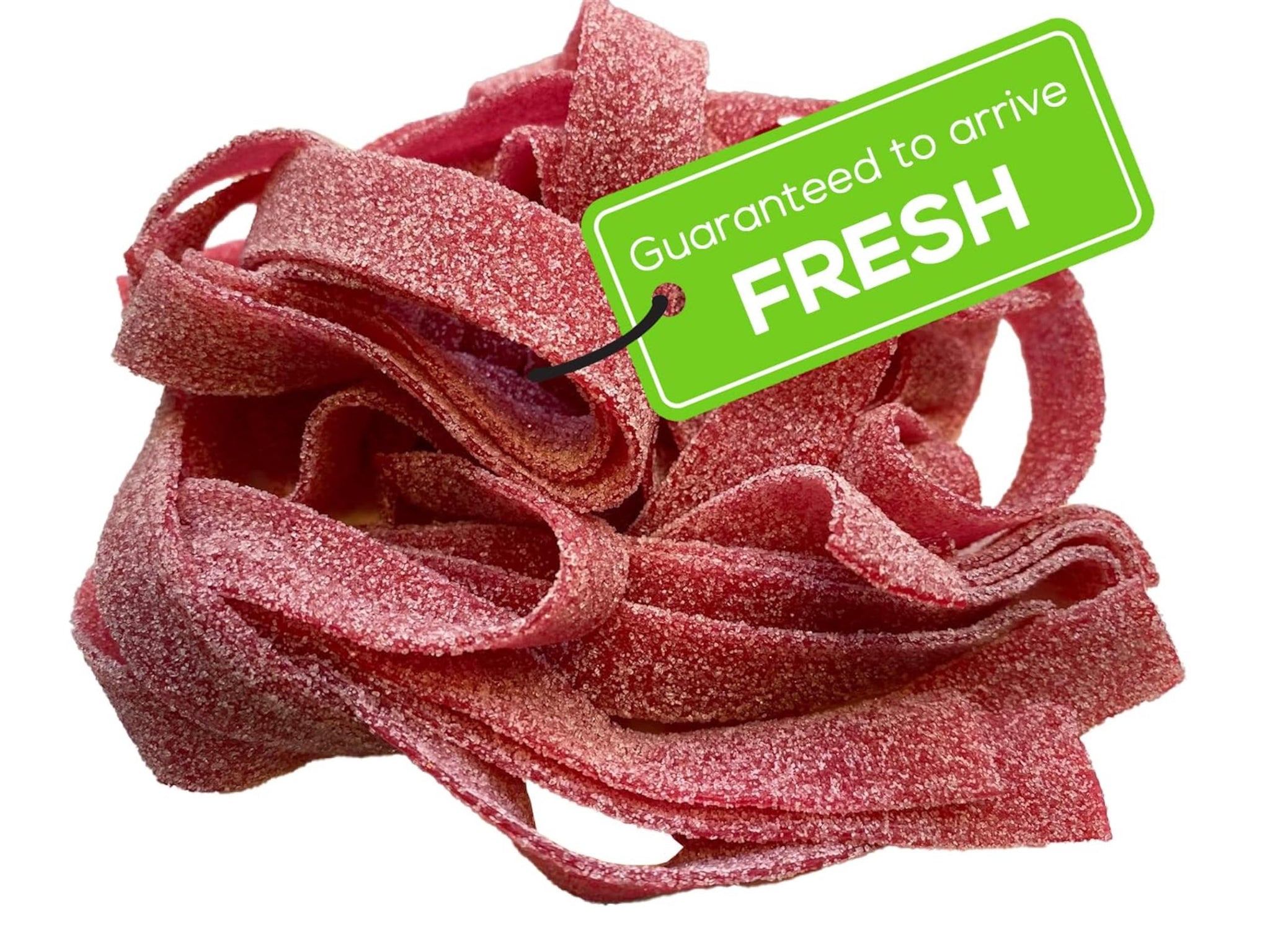 US Sweets Black Cherry Sour Belts - Sweet & Sour Gummy Candy Belts | Gourmet Candy Treat | Delicious Gift | Handmade in Small Batches | Guaranteed