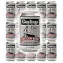 Goslings Diet Ginger Beer, Ginger Beer, All Natural Flavor with the Refreshing Zip of Ginger, 12 Oz (Pack of 15, Total of 180 Oz)
