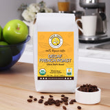 North Coast Roasting Company, Ultra Dark Roast, Low Acid Organic Coffee, Whole Bean - Swiss Water Process Decaf. French Roast, USDA Certified Organic
