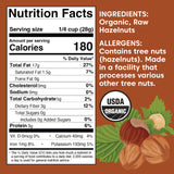 Wilderness Poets, Organic, Pacific Northwest-Grown Hazelnuts - Raw, Whole Nuts with Skins, No Shells. Bulk Size (32 Ounce - 2 Pound)
