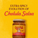 Cholula Salsa, Original Hot, Spicy Salsa For Tacos, Enchiladas, Queso, Fajitas, Burritos, Nachos and More, 12 oz