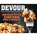 DEVOUR Buffalo Style Chicken Mac & Cheese with Buffalo Cheddar Cheese Sauce & Blue Cheese Frozen Meal, 12 oz Box