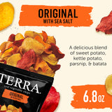 Terra Vegetable Chips, Original Chips with Sea Salt, 6.8 Oz