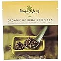 Mighty Leaf Organic Hojicha Green Tea - 100 Count Foil-Wrapped Silken Tea Pouches - Premium Roasted Japanese Green Tea with Smooth, Toasty Flavor