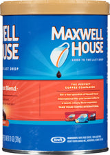Maxwell House Breakfast Blend Light Roast Ground Coffee (11 oz Canisters, Pack of 3)