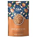 Ziba Foods Sweet Apricot Kernels | 5.3 oz | Non-GMO & Vegan Dried Apricot Seeds Whole 30 Friendly & Keto, Paleo, Dry Roasted Superseed | Wild Grown