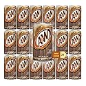 Root Beer Mini Soda Cans, 7.5 oz Soft Drinks Bulk Snacks Pack, Small Refrigerator & Snack Pantry Drink 24 Count Beverage Bedroom & Kitchen Supplies
