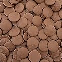 Merckens Melting Wafers Milk Chocolate | 2 Pound Bulk Bag | Creamy Coating Wafers for Smooth Dipping, Candy Making, Molds, and Dessert Enrobing Projects