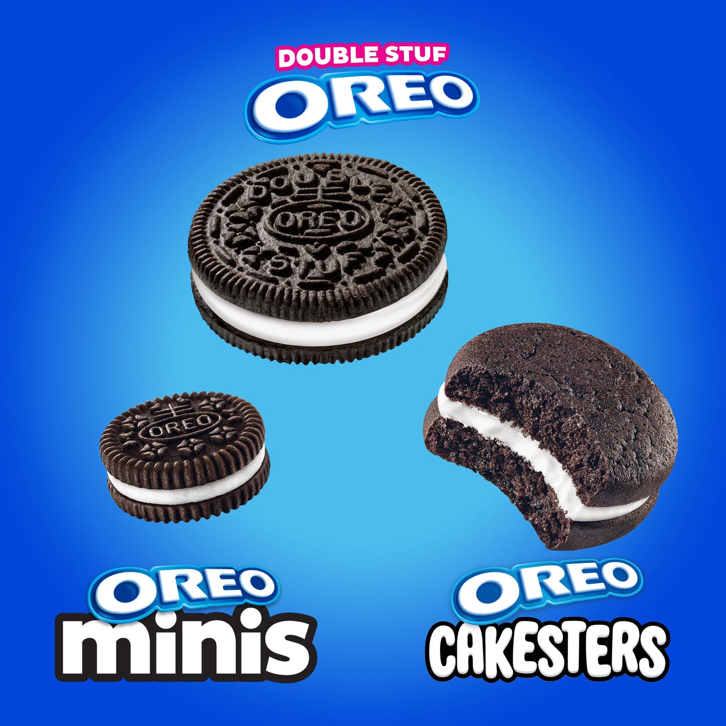 OREO Lovers Cookies and Cakesters Soft Snack Cakes Variety Pack