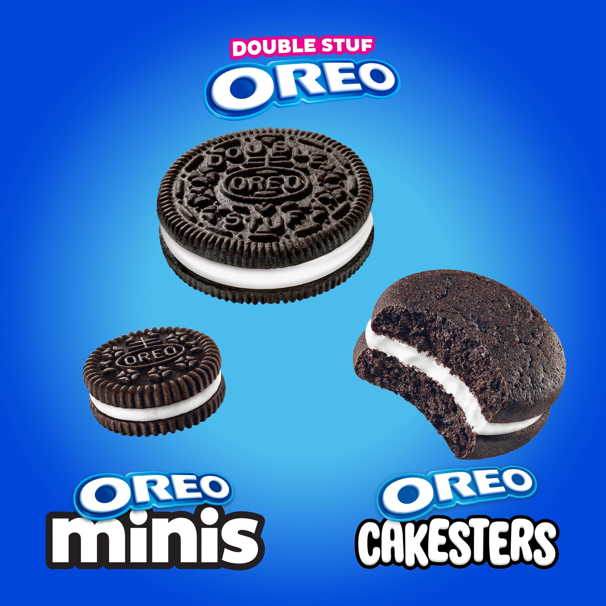 OREO Lovers Cookies and Cakesters Soft Snack Cakes Variety Pack