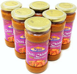 Rani Chili Chicken Vegan Simmer Sauce (Ginger, Garlic, Tomatoes & Spices) 14oz (400g) Glass Jar, Pack of 5+1FREE ~ Easy to Use | Vegan | No Colors |