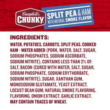 Campbell’s Chunky Soup, Split Pea Soup With Ham, 19 Oz Can