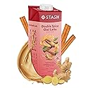 STASH Double Spice Chai Latte - Dairy Free Plant Based Tea Concentrate - Caffeinated - 32 fl oz, 5 Servings