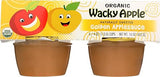 Wacky Apple, Applesauce Golden Organic, 4 Ounce, 4 Pack