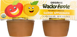 Wacky Apple, Applesauce Golden Organic, 4 Ounce, 4 Pack