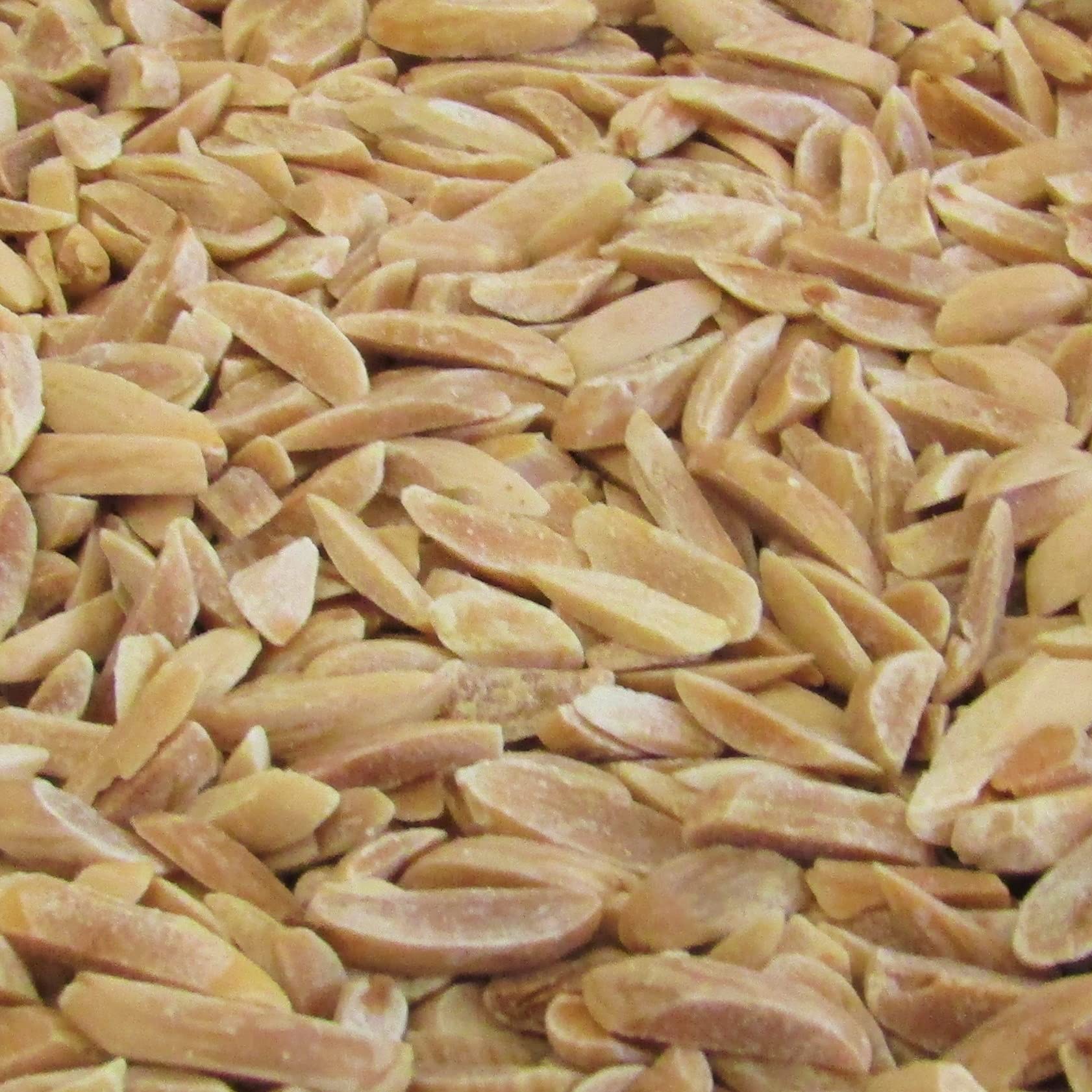 Gourmet Toasted Slivered Almonds by It's Delish, 5 lbs bulk bag - Premium Oven Fresh Dry Roasted - Healthy Snack, Topping for Salad, Desserts & Yogurt