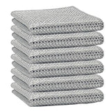 Giubog 6 Pcs New Upgrade 3-Layer Metal Dish Cloth,Non Scratch Wire Dishcloth,Steel Wool Scrubber,Kitchen Cleaning DishRags,Sinks,Dishes,Stove Top.
