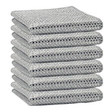Giubog 6 Pcs New Upgrade 3-Layer Metal Dish Cloth,Non Scratch Wire Dishcloth,Steel Wool Scrubber,Kitchen Cleaning DishRags,Sinks,Dishes,Stove Top.