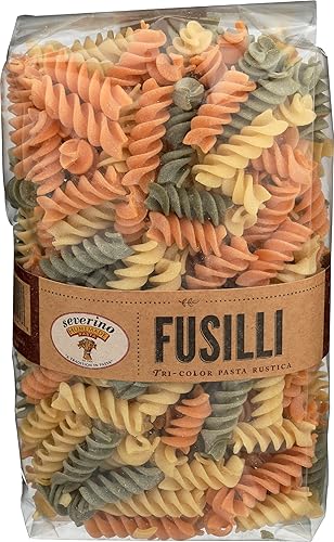 SEVERINO Fusilli Rustic Tri Color, 16 OZ