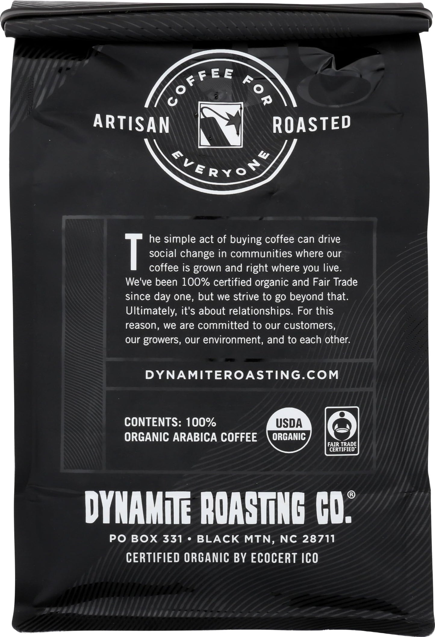 Dynamite Roasting, Coffee Mexico Organic, 12 Ounce
