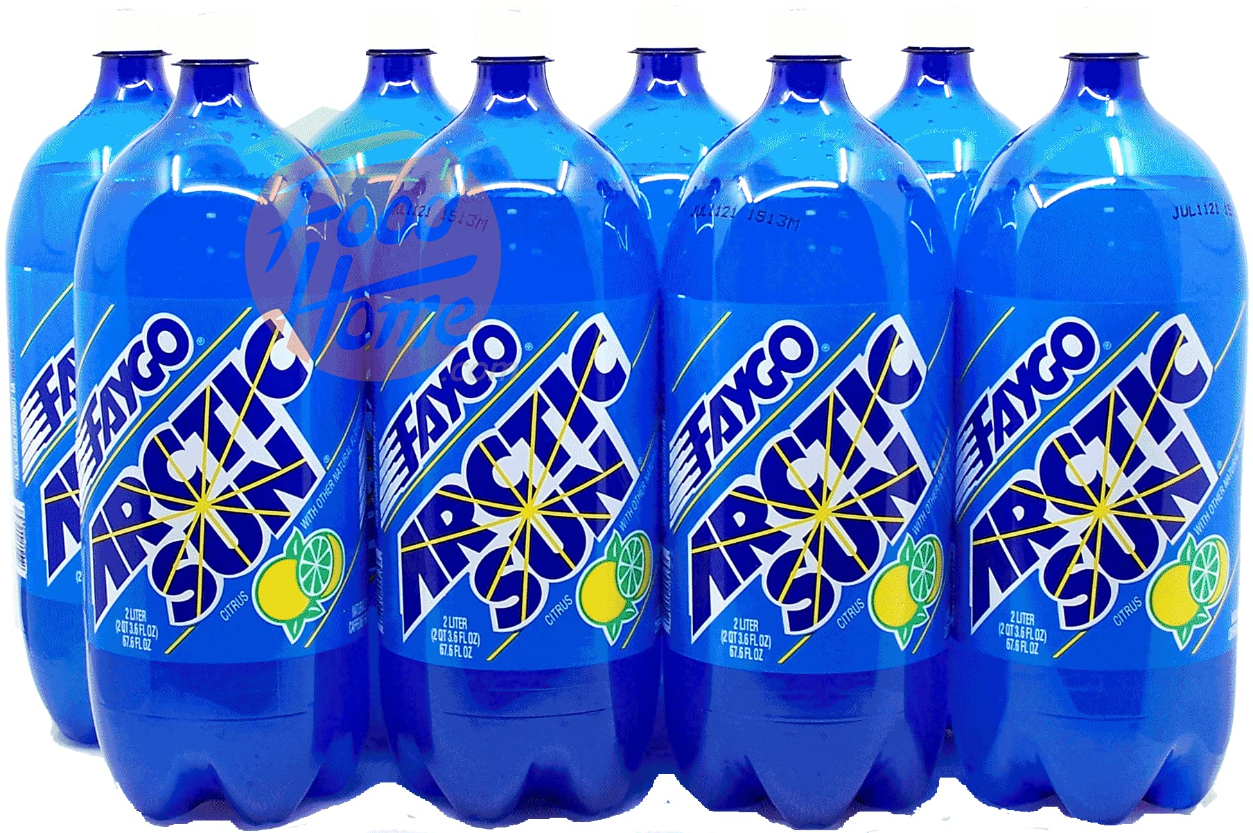 Faygo Arctic Sun! citrus soda pop 2-liter plastic bottle (1)