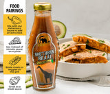 Southern Braai Fermented BBQ Sauce by African Dream Foods | All-Natural Barbecue Sauce | Glass Bottle, 5 fl oz