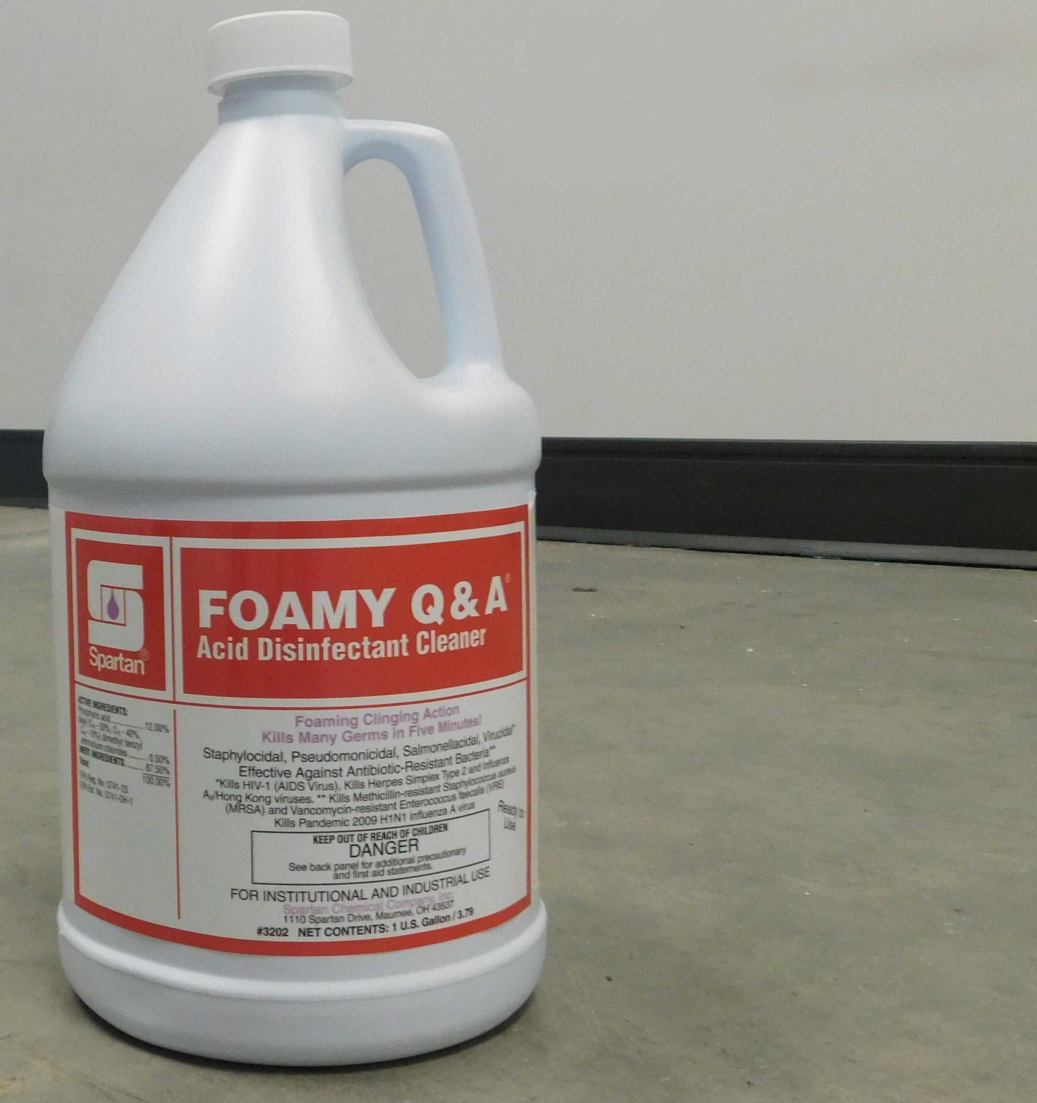 Spartan Foamy Q&A - 1 Case (4 Gallons)