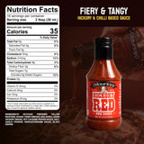Maurice’s Gourmet Blend Hickory Red BBQ Sauce- Rich, Savory Carolina Barbecue Sauce with Smoke- Authentic Southern Carolina Barbeque Dressing
