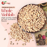 NY SPICE SHOP Mahlab Seed Whole - Raw Spice Mahlepi - Dried Mahlepi - Dry Mahlep Aromatic Traditional Spice for Pastry and Baking - 4 Ounce