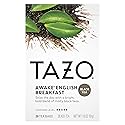 Tazo Awake English Breakfast Tea Bags For a Bold Traditional Breakfast-Style Tea Black Tea Highly Caffeinated Tea 20 Tea Bags