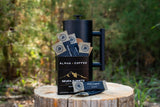 Alpha Coffee - Seven Summits Instant Coffee - 12 On-The-Move Sticks | Premium Honduran Medium Roast | 100% Arabica Coffee