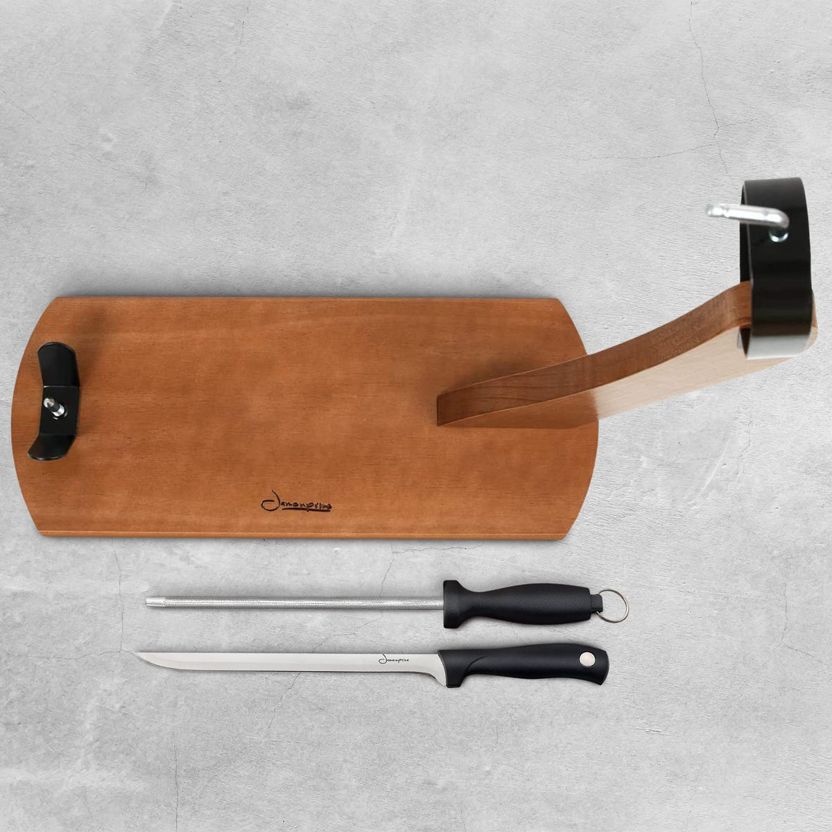 Jamonprive Ham Stand Spain - Jamonero Holder for Spanish Hams and Italian Prosciutto