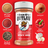 Dan-O's Outlaw Seasoning - Spicy BBQ